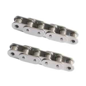 C40SS-1 Simplex Stainless Steel Roller Chain with Straight Side Plates