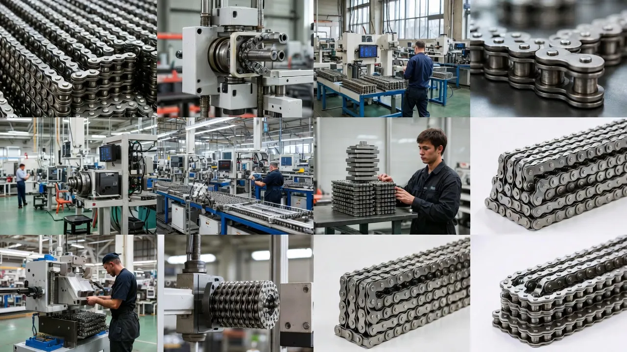 Custom simplex chain engineering specific industrial application